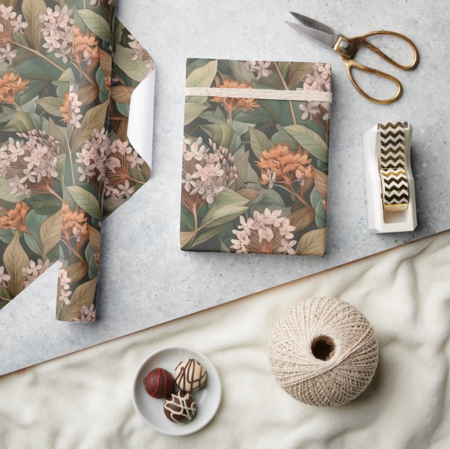 Papel de embrulho de erva-borboleta (Artesanato)