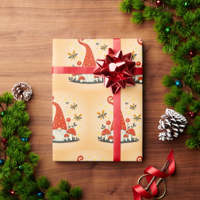Papel de embrulho de férias elegante (Presente de Natal)