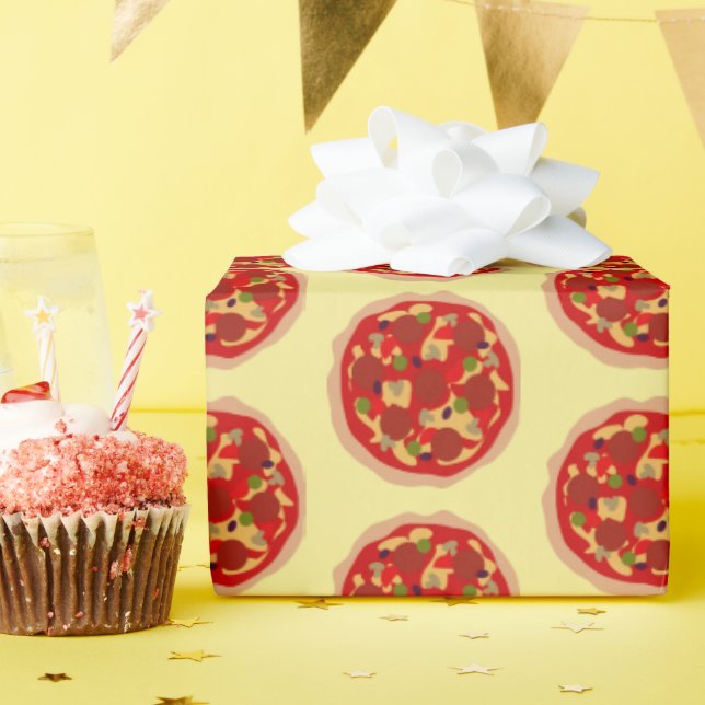 Papel de embrulho de Festa de aniversário de padrã (Festa de aniversário)