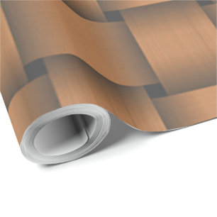 Papel de embrulho de fita de chocolate