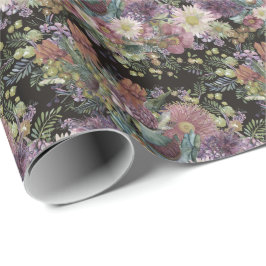 Papel de embrulho de flores silvestres australiana