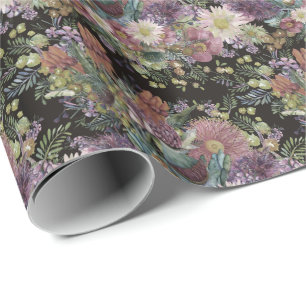 Papel de embrulho de flores silvestres australiana
