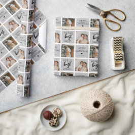 Papel de Embrulho de Foto do Melhor Papai do Mundo