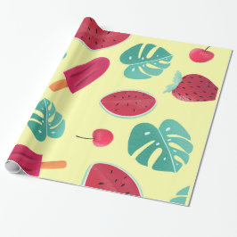 Papel de embrulho de Fruitsicle