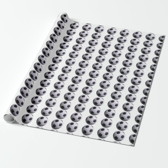 Papel de embrulho de futebol (Desenrolado)