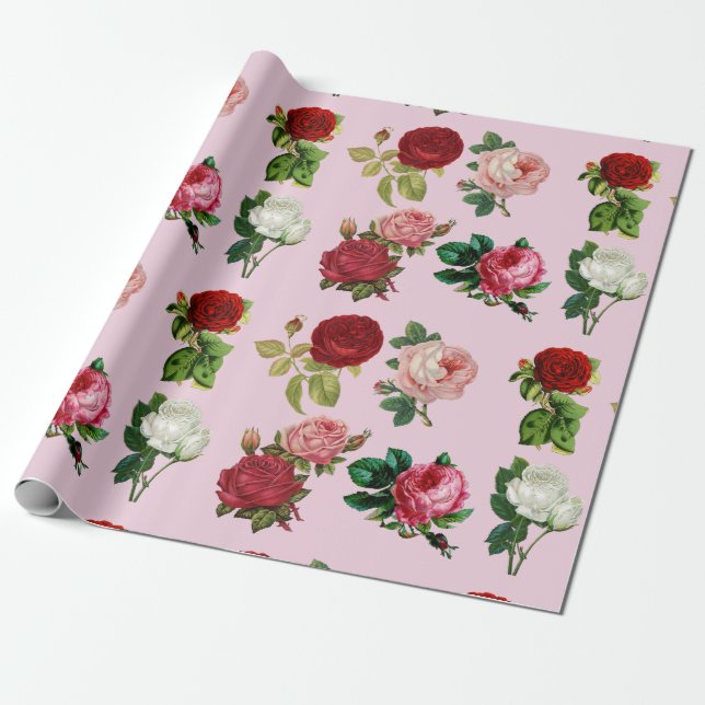 papel de embrulho de galore rosa (Desenrolado)
