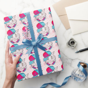 Papel de Embrulho de Gato Kawaii Estética Japonesa