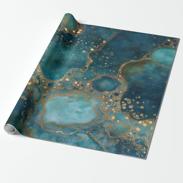 Papel de embrulho de geodo (Desenrolado)