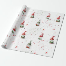 Papel de embrulho de gnomos_em grande escala