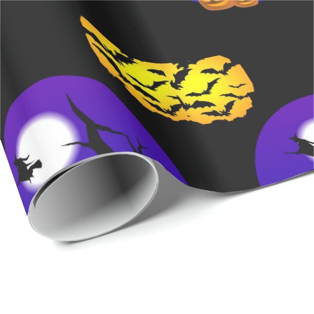 Papel de embrulho de Halloween (Ponta do rolo)