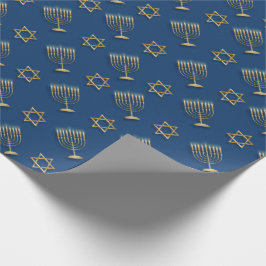 Papel de embrulho de Hanukkah