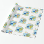 Papel de embrulho de Hanukkah<br><div class="desc">pacote de presente feliz de Hanukkah</div>