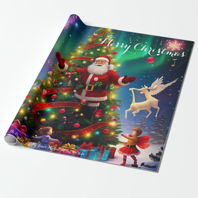 papel de embrulho de James Michael Miller (Desenrolado)