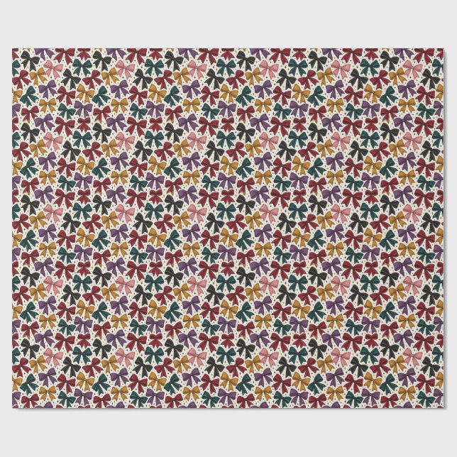 Papel de embrulho de laços patchwork (Aberto)