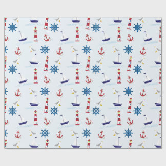 papel de embrulho de marinho