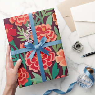 Papel de embrulho de Matisse de malmequeres abstra