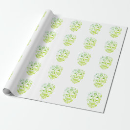 papel de embrulho de na moda