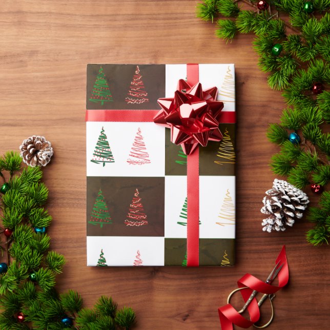 Papel de embrulho de Natal (Presente de Natal)