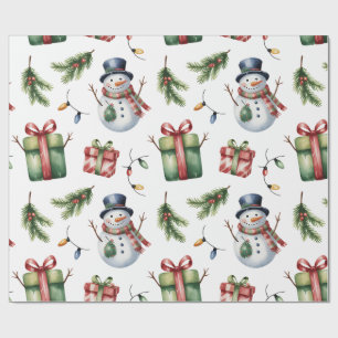 Papel de embrulho de Natal