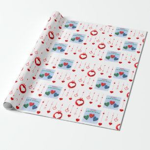 Papel de embrulho de Natal