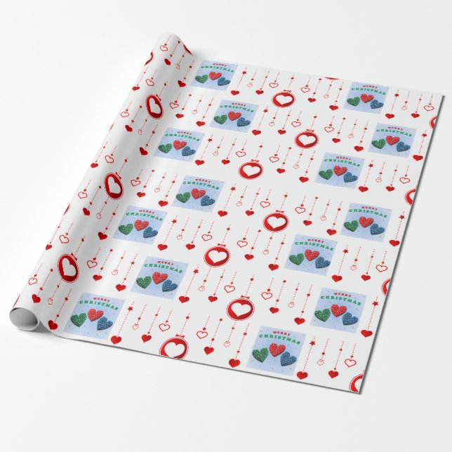 Papel de embrulho de Natal (Desenrolado)