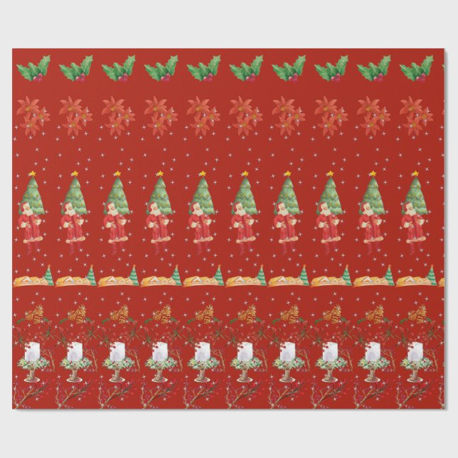 Papel de embrulho de Natal (Aberto)