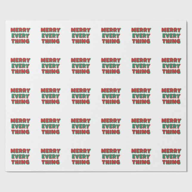 Papel de embrulho de Natal (Aberto)
