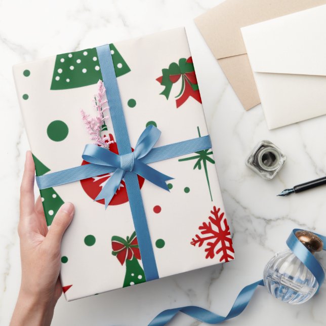Papel de embrulho de Natal  (Presentear)