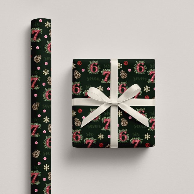 Papel de embrulho de Natal 67 Six Seven (Criador carregado)