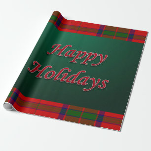 Papel de embrulho de Natal Boas Festas