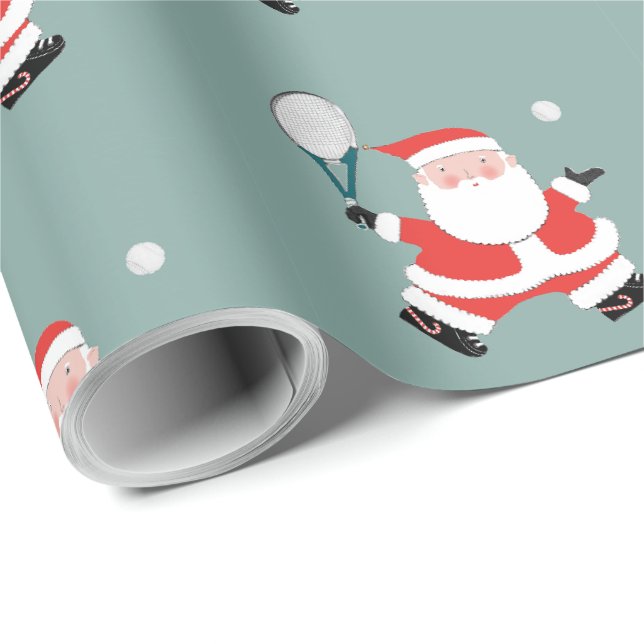 Papel de embrulho de Natal de tênis (Ponta do rolo)