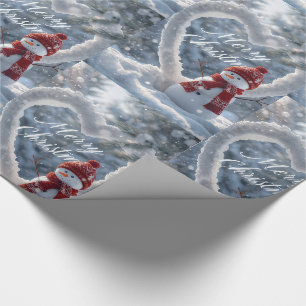 Papel de embrulho de Natal – Desenho festivo de fé