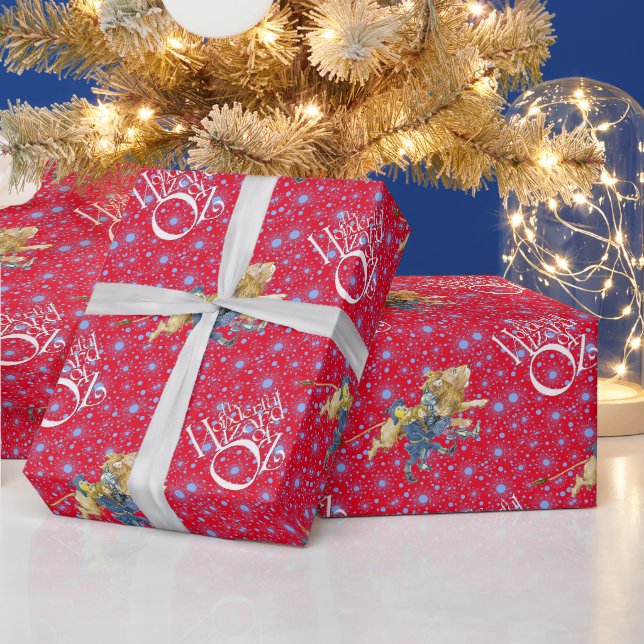 Papel de embrulho de Natal do Mágico de Oz Clássic (Feriados)