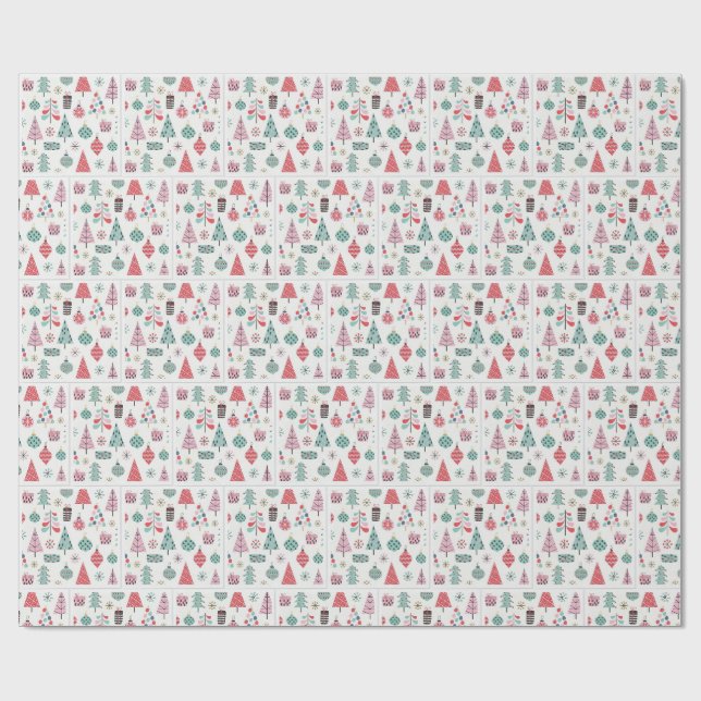 Papel de embrulho de Natal fofo (Aberto)