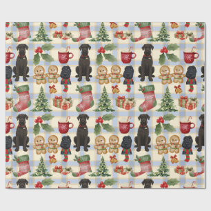 Papel de embrulho de Natal Giant Schnauzer