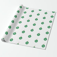 Papel de embrulho de Natal Girl Scouting