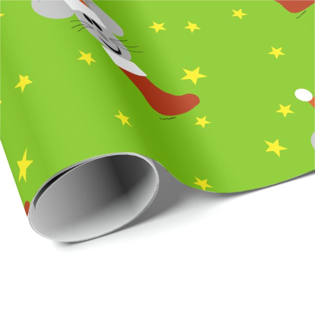 Papel de embrulho de Natal infantil do Rato Papai  (Ponta do rolo)