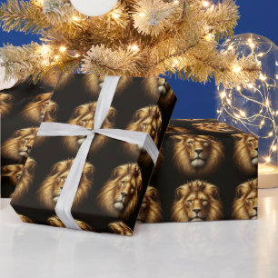 Papel de embrulho de natal LEÃO DE JUDÁ JESUS