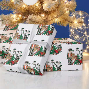 Papel de embrulho de Natal, Natal Camo