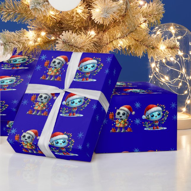 Papel de embrulho de Natal para aniversário de rob (Feriados)