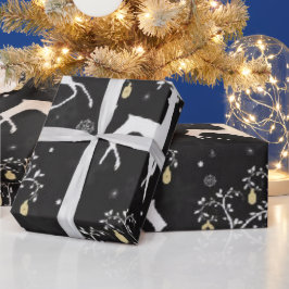 Papel de embrulho de Natal para as renas