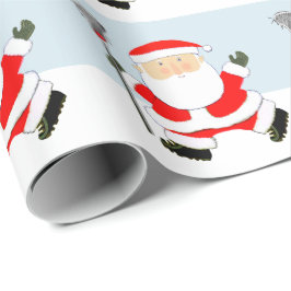 Papel de embrulho de Natal para presente de Lacros