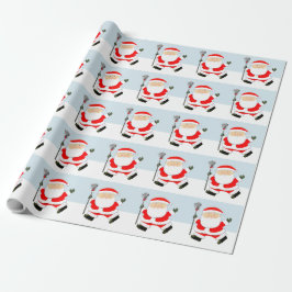 Papel de embrulho de Natal para presente de Lacros