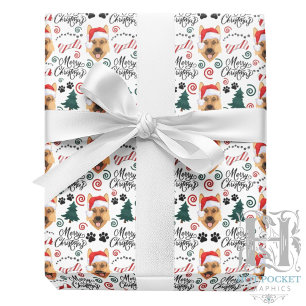 Papel de embrulho de Natal Pastor Alemão
