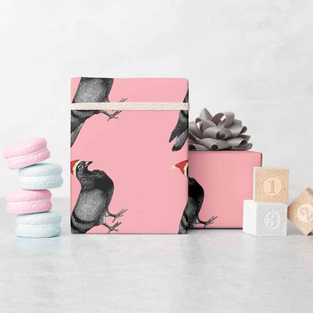 papel de embrulho de natal pombo (Chá de bebê)