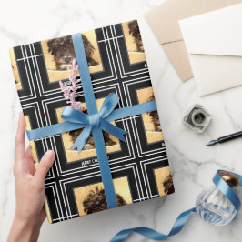 Papel de embrulho de Natal Schnoodle