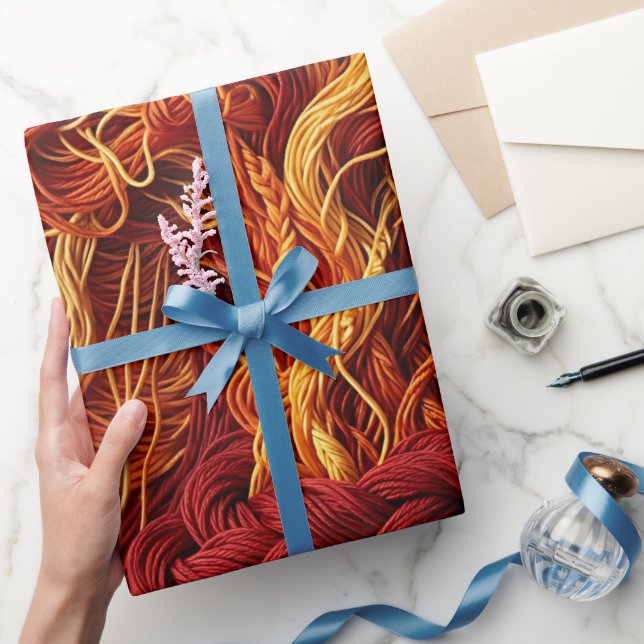 Papel de embrulho de nuvem de tempestade abstrata  (Presentear)