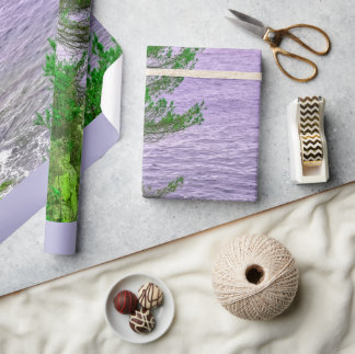 Papel de embrulho de paisagem sonhadora