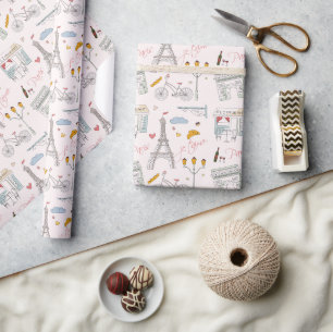 Papel de embrulho de Paris, Papel de presente Torr