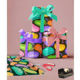 Papel de embrulho de Páscoa Jardim de festa de fei